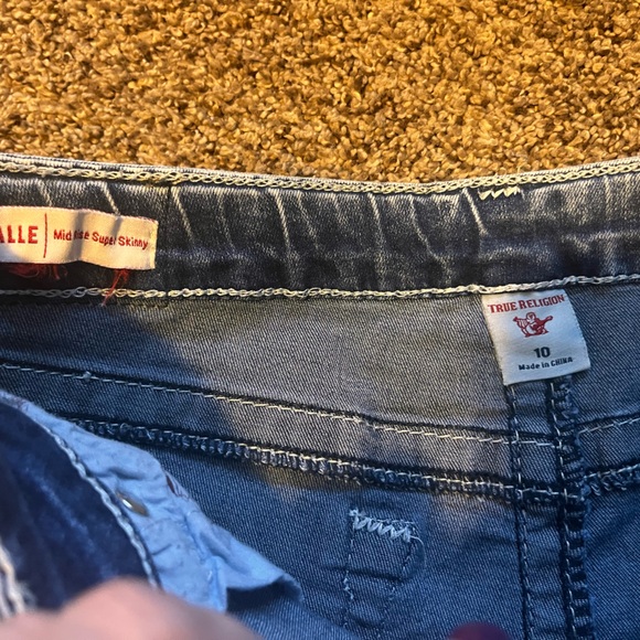 True Religion Girls Sz 10 Shorts - Picture 4 of 4